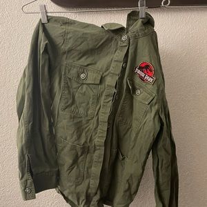 Jurassic park raptor torn universal studios